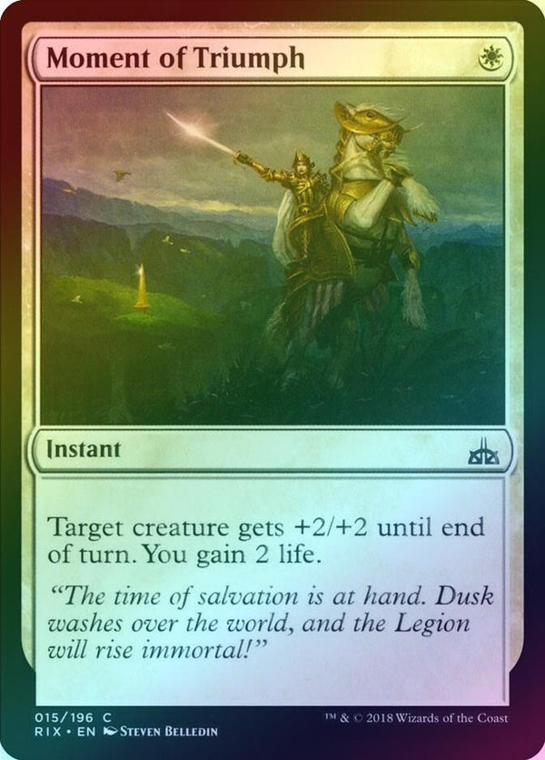 Moment of Triumph (Foil) (RIX)