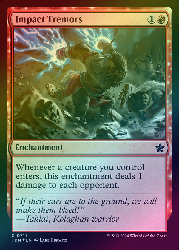 Impact Tremors (Foil) (FDN)