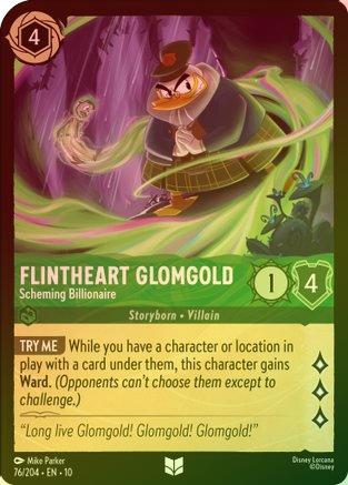 Flintheart Glomgold (Scheming Billionaire) - 76/204 - Uncommon (Foil)