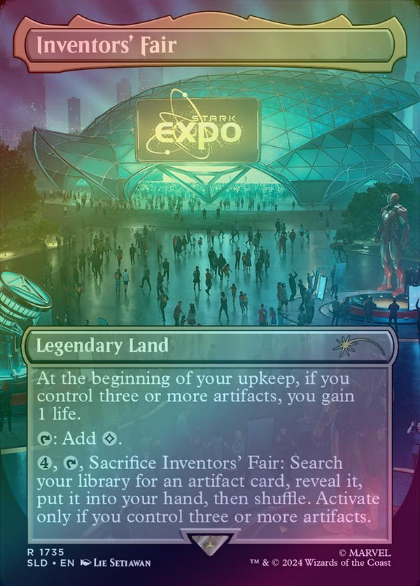 Inventors' Fair - Marvel's Iron Man (Rainbow Foil) (SLD)