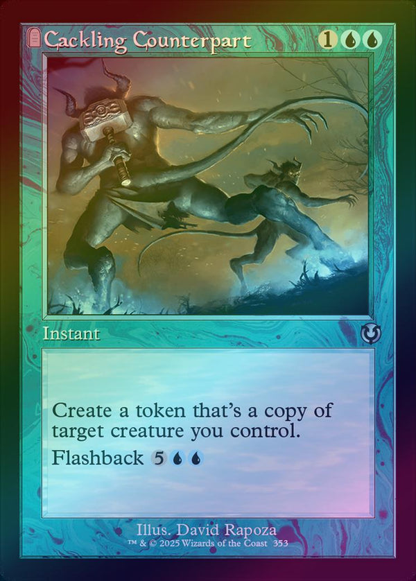 Cackling Counterpart - Retro Frame (Foil) (INR)