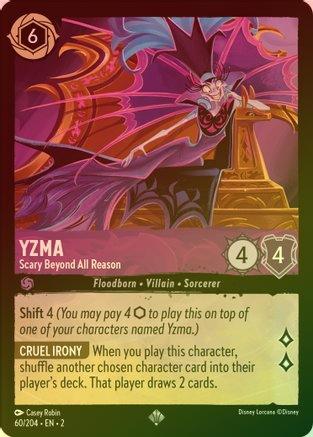 Yzma (Scary Beyond All Reason) - 60/204 - Super Rare (Foil)