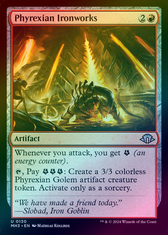 Phyrexian Ironworks (Foil) (MH3)