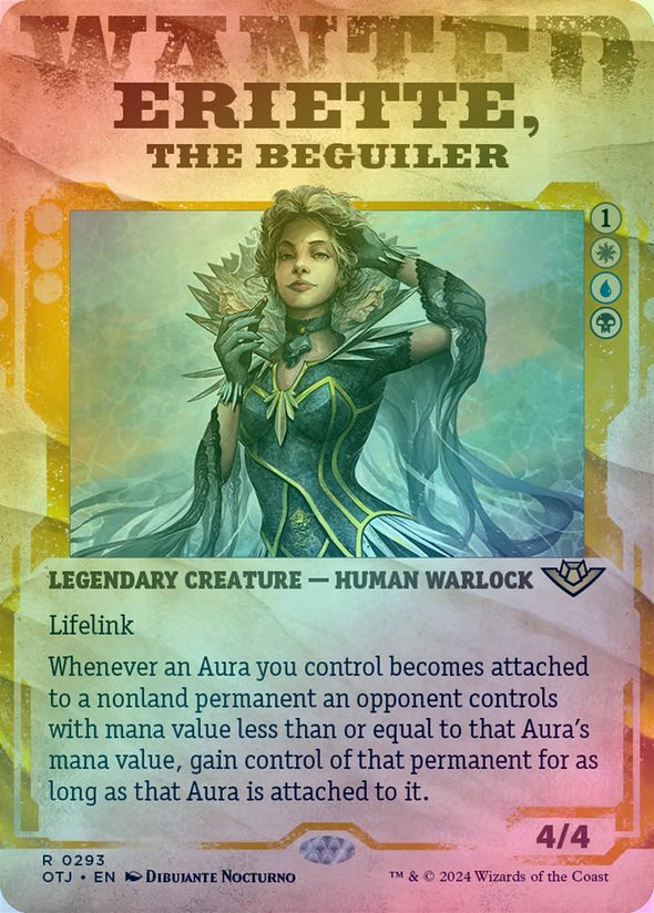 Eriette, the Beguiler - Wanted Poster Showcase (Foil) (OTJ)