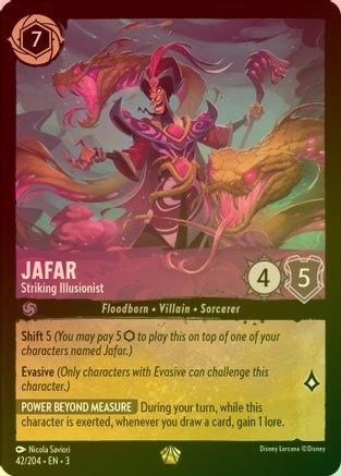 Jafar (Striking Illusionist) - 42/204 - Legendary (Foil)