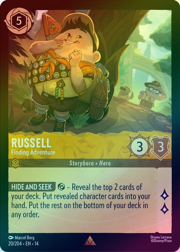 Russell (Finding Adventure) - 20/204 - Rare (Foil)