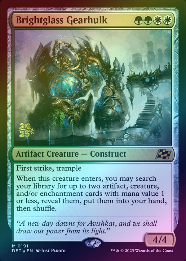 Brightglass Gearhulk - Prerelease Promo (Foil) (PDFT)