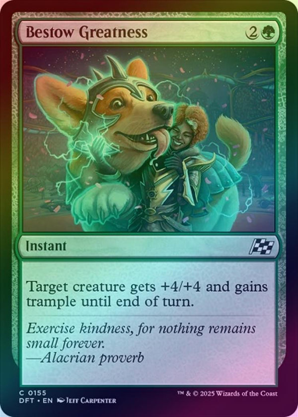 Bestow Greatness (Foil) (DFT)