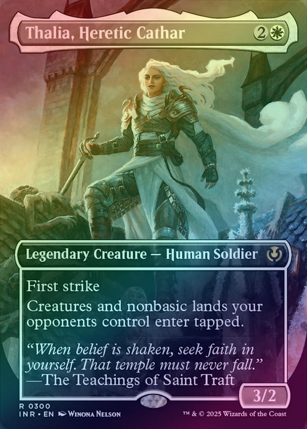 Thalia, Heretic Cathar - Borderless (Foil) (INR)