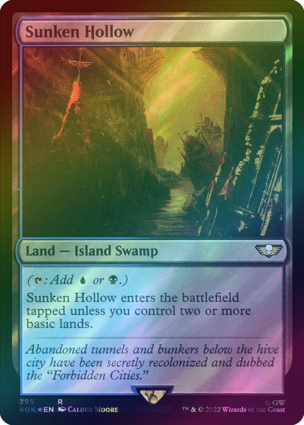 Sunken Hollow (Surge Foil) (40K)