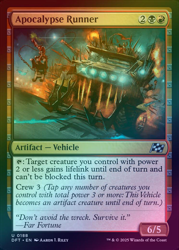 Apocalypse Runner (Foil) (DFT)