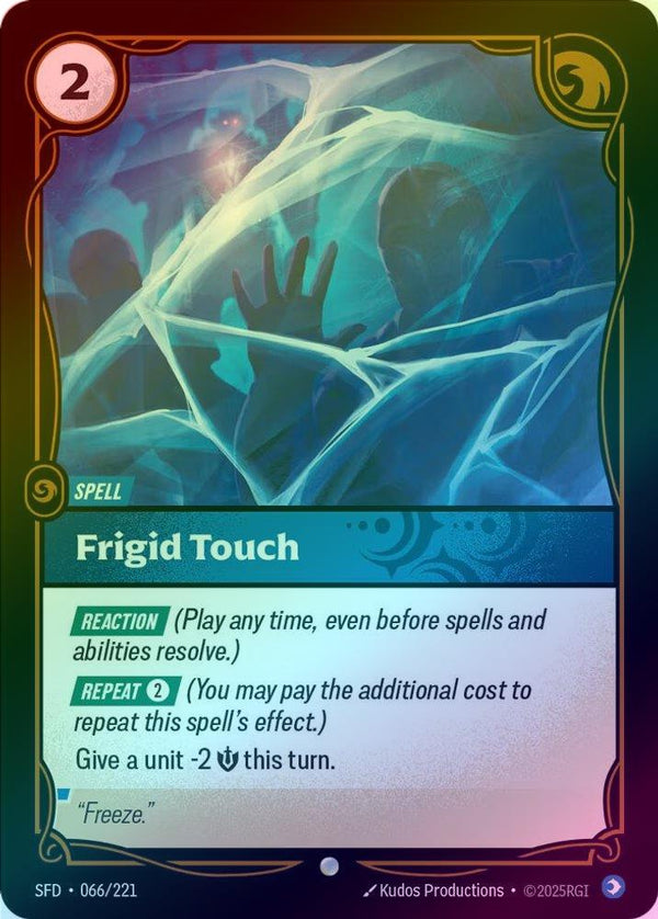 Frigid Touch - 066/221 - Common (Foil)