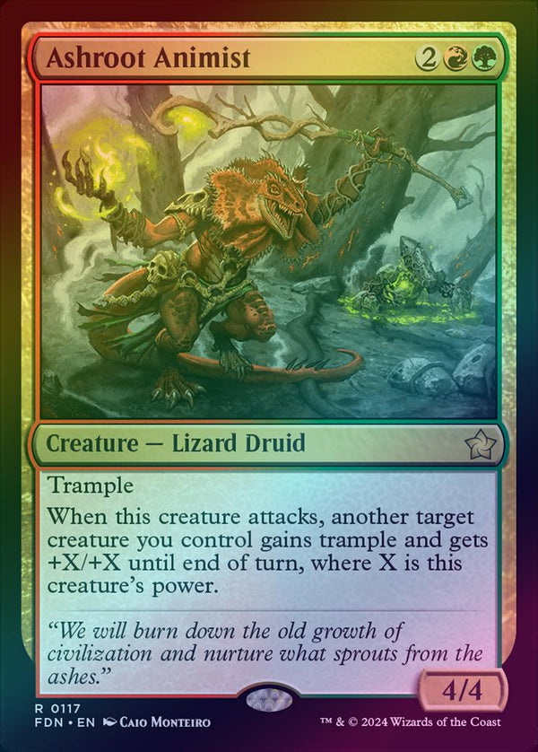 Ashroot Animist (Foil) (FDN)