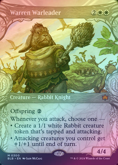 Warren Warleader - Woodland Showcase (Foil) (BLB)