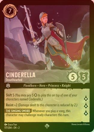 Cinderella (Stouthearted) - 177/204 - Super Rare (Foil)