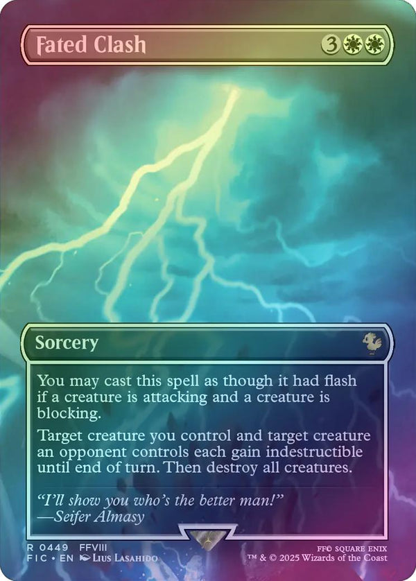 Fated Clash - Borderless (Foil) (FIC)