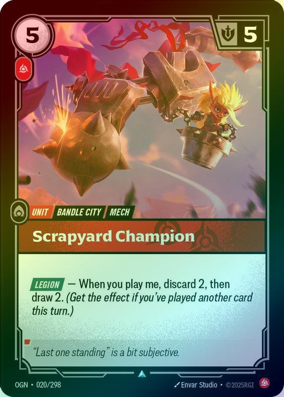 Scrapyard Champion - 020/298 - Uncommon (Foil)