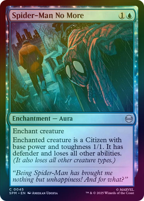 Spider-Man No More (Foil) (SPM)