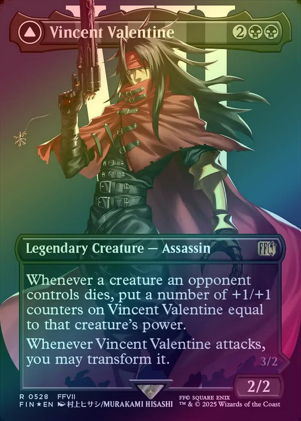 Vincent Valentine // Galian Beast - Borderless (Surge Foil) (FIN)