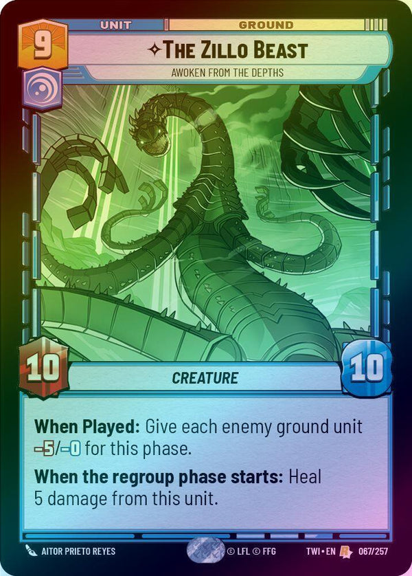 The Zillo Beast - Awoken From The Depths - 067/257 - Rare (Foil)