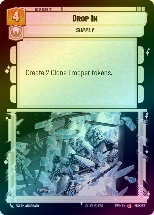 Drop In - 251/257 - Common (Foil)