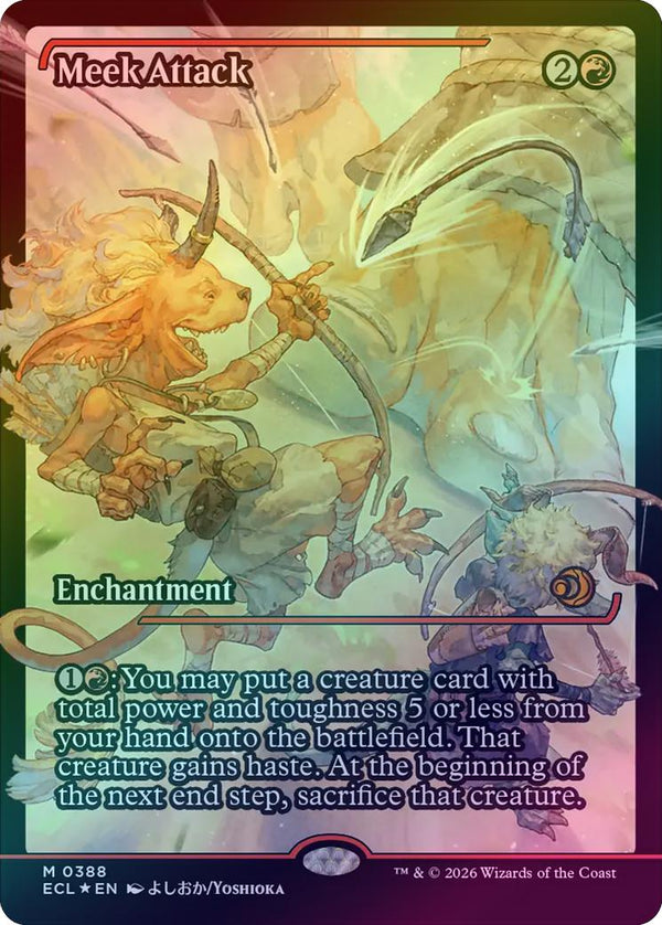 Meek Attack - Japan Showcase (Foil) (ECL)