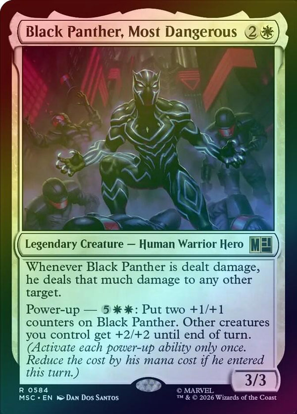 Black Panther, Most Dangerous (Foil) (MSC)