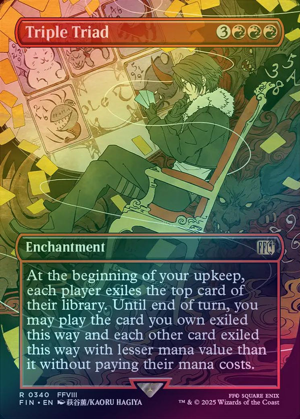 Triple Triad - Borderless (Foil) (FIN)