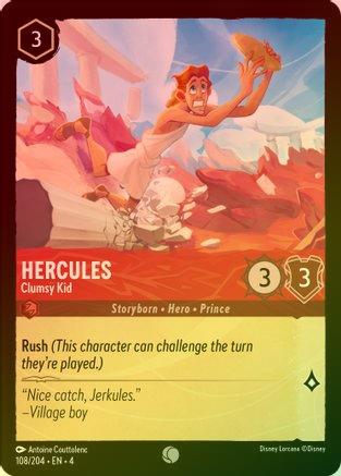 Hercules (Clumsy Kid) - 108/204 - Common (Foil)