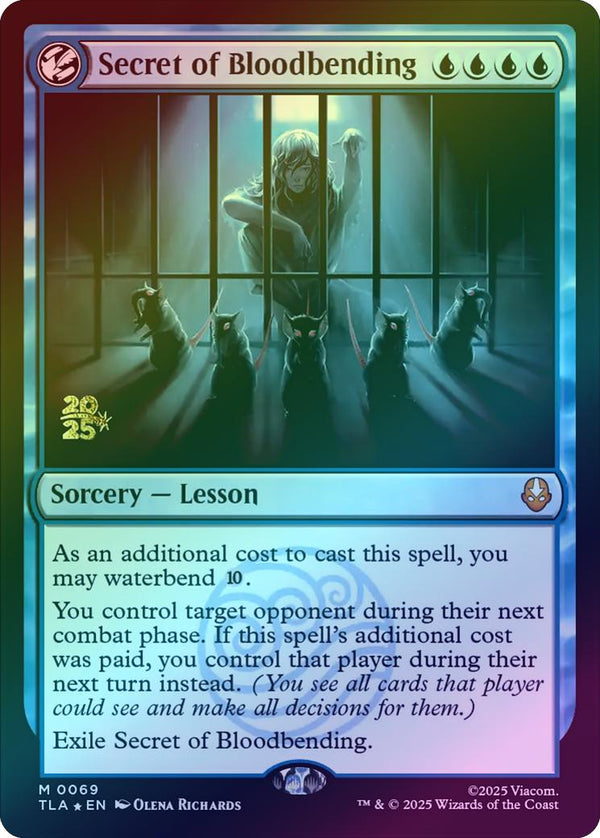 Secret of Bloodbending - Prerelease Promo (Foil) (PTLA)