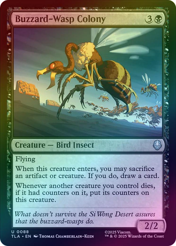 Buzzard-Wasp Colony (Foil) (TLA)