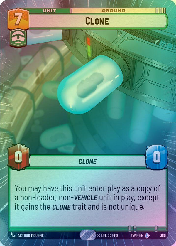 Clone (Hyperspace) - 386 - Legendary (Foil)