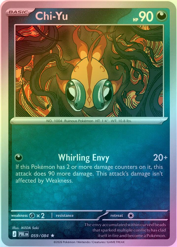 Chi-Yu - 059/084 - Rare - Reverse Holo