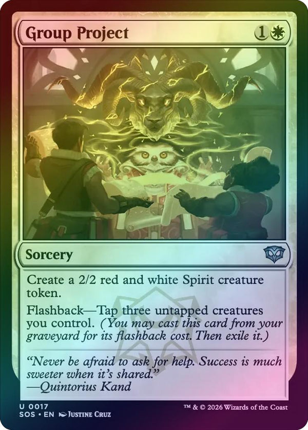 Group Project (Foil) (SOS)