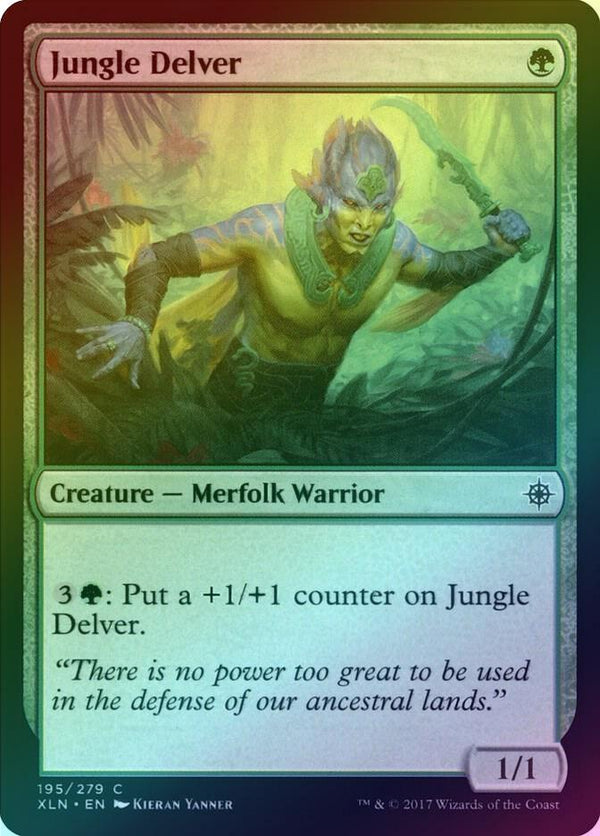 Jungle Delver (Foil) (XLN)