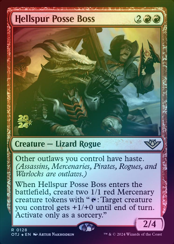 Hellspur Posse Boss - Prerelease Promo (Foil) (POTJ)
