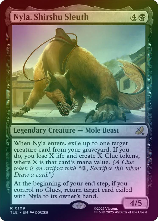 Nyla, Shirshu Sleuth (Foil) (TLE)
