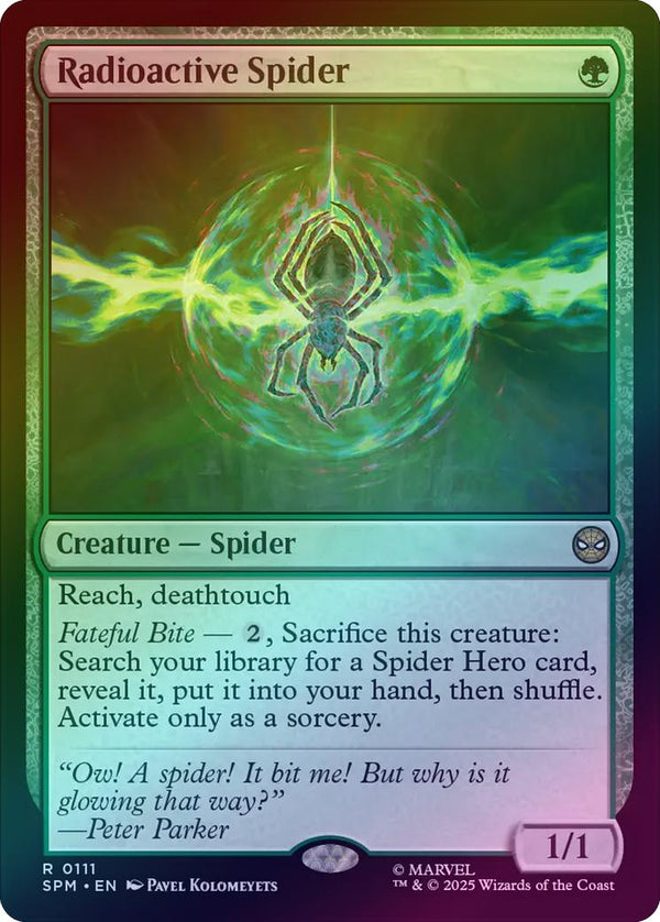 Radioactive Spider (Foil) (SPM)