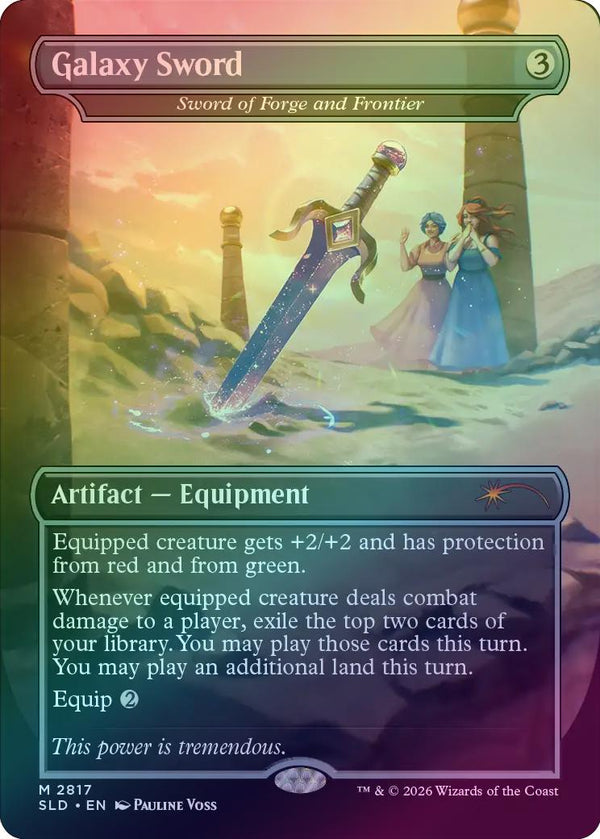 Sword of Forge and Frontier - Borderless (Foil) (SLD)