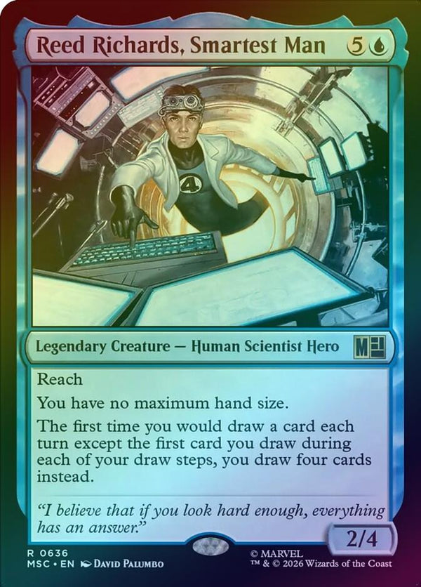 Reed Richards, Smartest Man (Foil) (MSC)