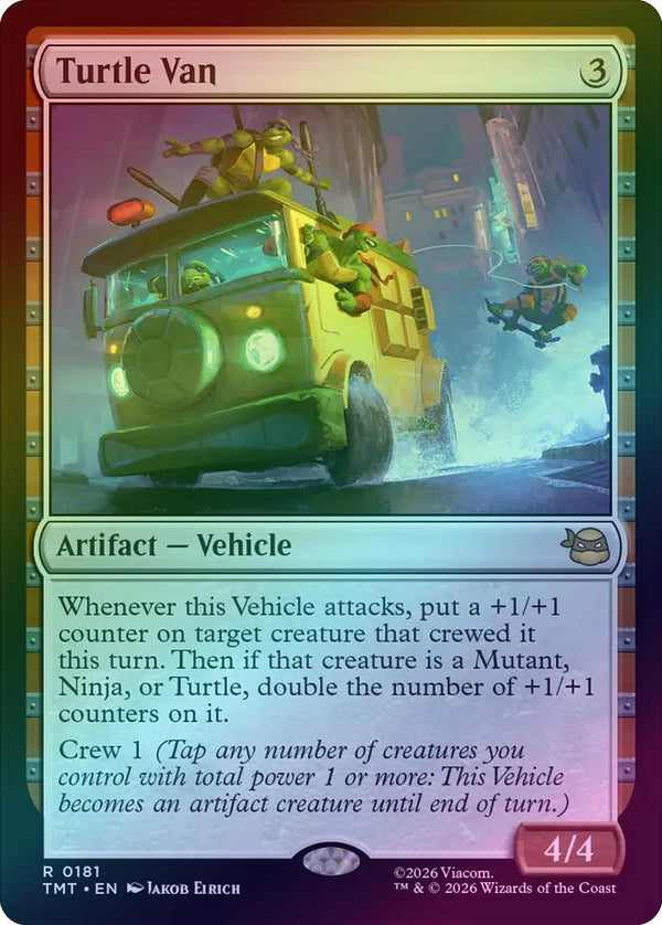 Turtle Van (Foil) (TMT)