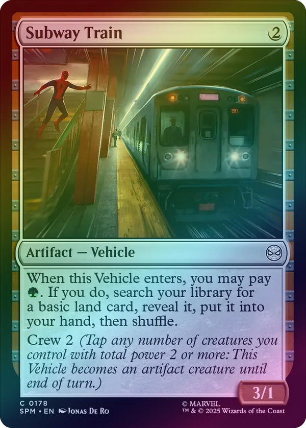 Subway Train (Foil) (SPM)
