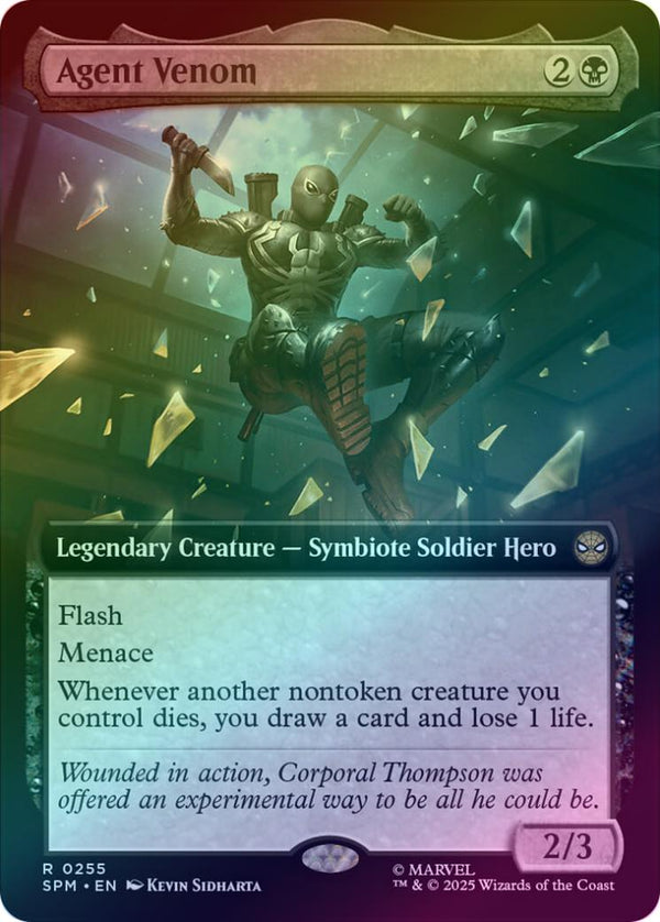 Agent Venom - Extended Art (Foil) (SPM)