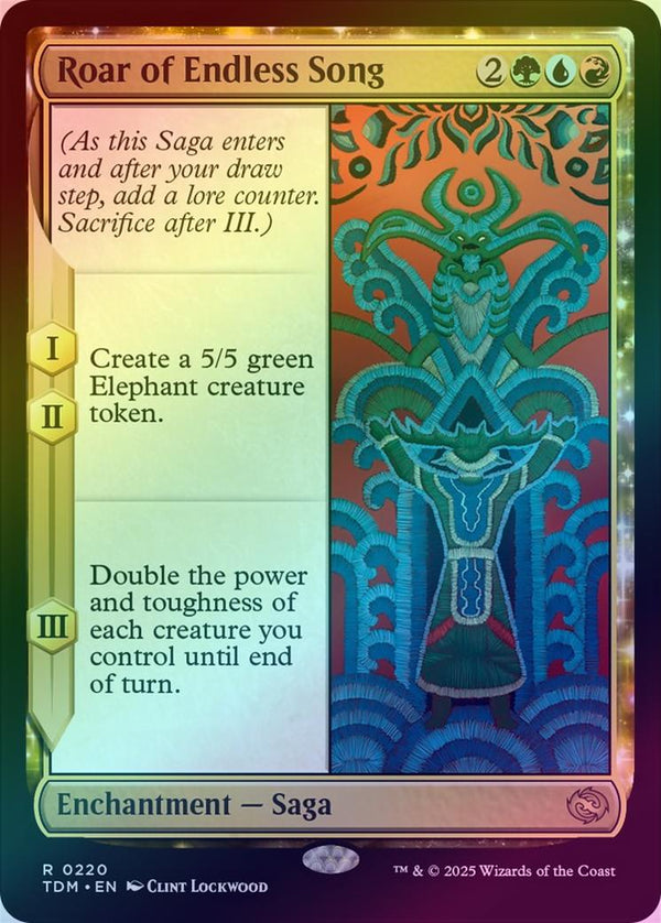 Roar of Endless Song (Foil) (TDM)
