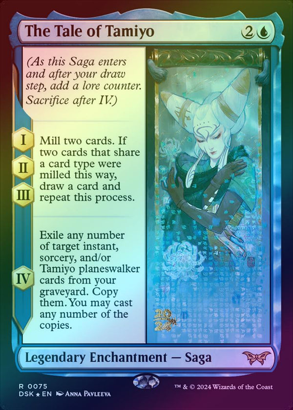 The Tale of Tamiyo - Prerelease Promo (Foil) (PDSK)