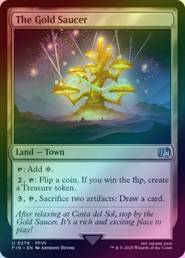 The Gold Saucer (Foil) (FIN)