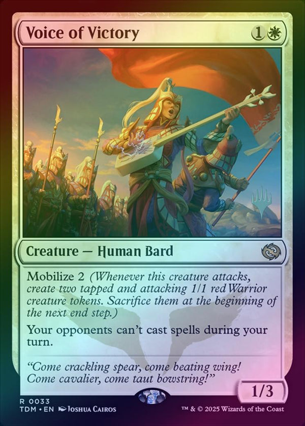 Voice of Victory - Promo Pack (Foil) (PTDM)