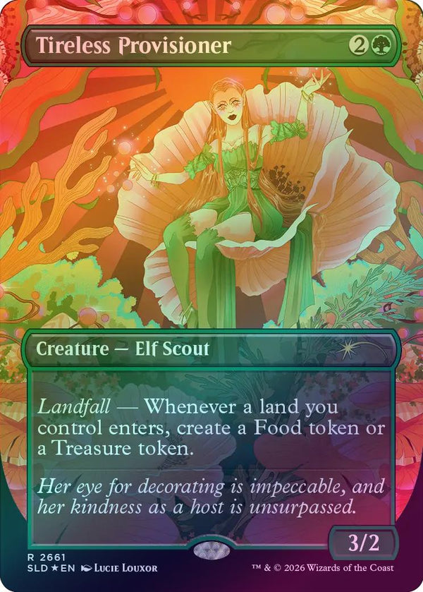 Tireless Provisioner - Wild in Bloom (Foil) (SLD)