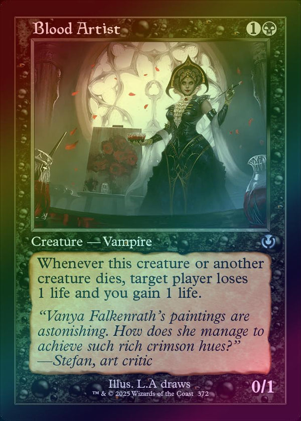 Blood Artist - Retro Frame (Foil) (INR)