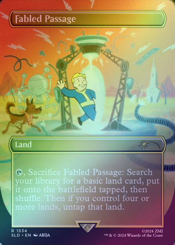 Fabled Passage - Fallout: Points of Interest (Rainbow Foil) (SLD)